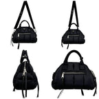 Prada 2-Way Bag Bomber Black Nero Re-Nylon Boston Nylon — view 2