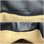Loewe Drawstring Shoulder Bag Flamenco Clutch Black Logo Leather Napa Calfskin — view 4