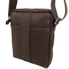 Hermes Shoulder Bag Acapulco Bandouliere PM Brown Crossbody Canvas Leather — view 7