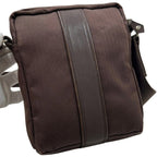Hermes Shoulder Bag Acapulco Bandouliere PM Brown Crossbody Canvas Leather — view 6