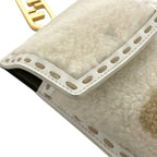 Fendi Phone Pouch White Beige 219 Case Leather — view 8