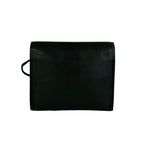 Saint Laurent Vintage YSL Logo Leather Shoulder Bag Black — view 3