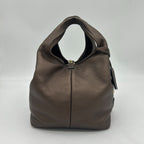 Loewe Karie Tote Canvas Leather Gold — view 4