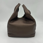 Loewe Karie Tote Canvas Leather Gold — view 3