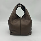 Loewe Karie Tote Canvas Leather Gold — view 2