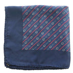 Hermes Carre 55 Scarf Belt Pattern All Bandana Silk Navy Red SS — view 2