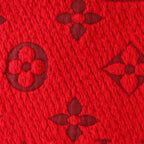 Louis Vuitton Echarpe Scarf Wool Fringe Monogram Pattern — view 6