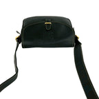 Loewe Vintage Anagram Logo Leather Shoulder Bag Pochette Crossbody Black — view 4