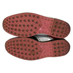 Gucci Shoes 38 Pink Black White Wingtip Leather — view 4