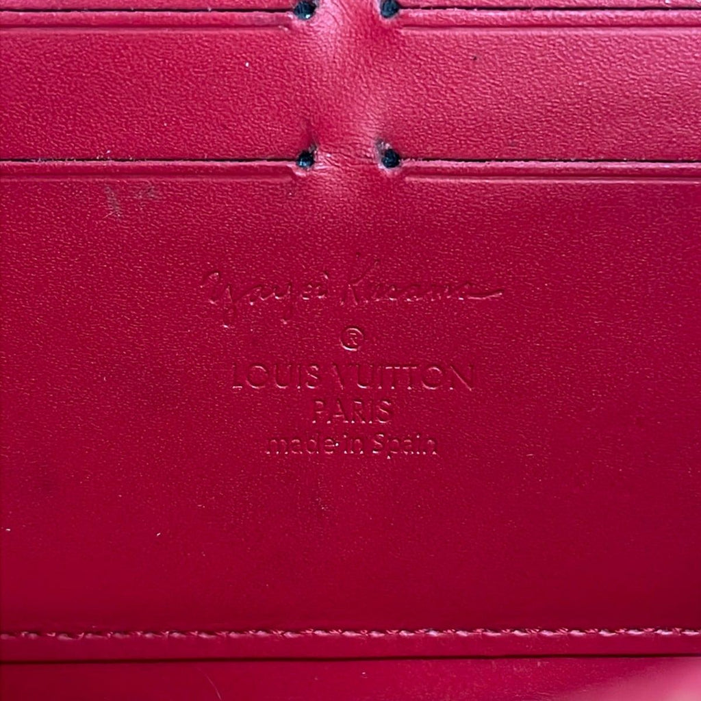 Louis Vuitton Wallet Yayoi Kusama Zippy Rouge Leather — view 5