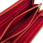 Louis Vuitton Wallet Yayoi Kusama Zippy Rouge Leather — view 4