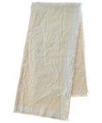 Chanel Shawl Scarf Beige