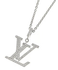 Louis Vuitton Necklace White Gold