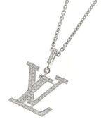 Louis Vuitton Necklace White Gold