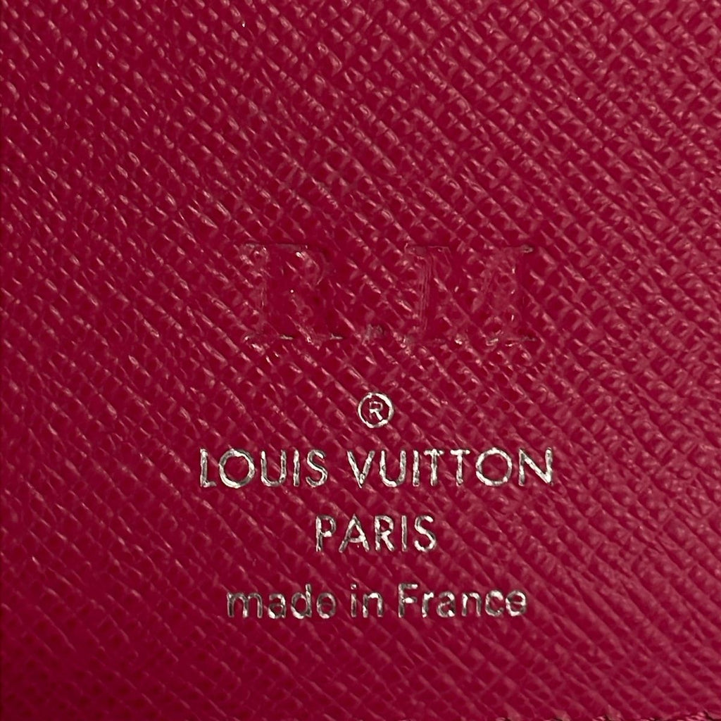 Louis Vuitton Trifold Wallet Epi Portefeuille Victorine Andigo Blue Initial — view 5