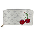 Louis Vuitton Wallet Zippy Monogram Canvas White