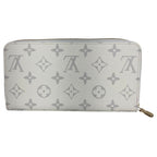 Louis Vuitton Wallet Zippy Monogram Canvas White — view 3