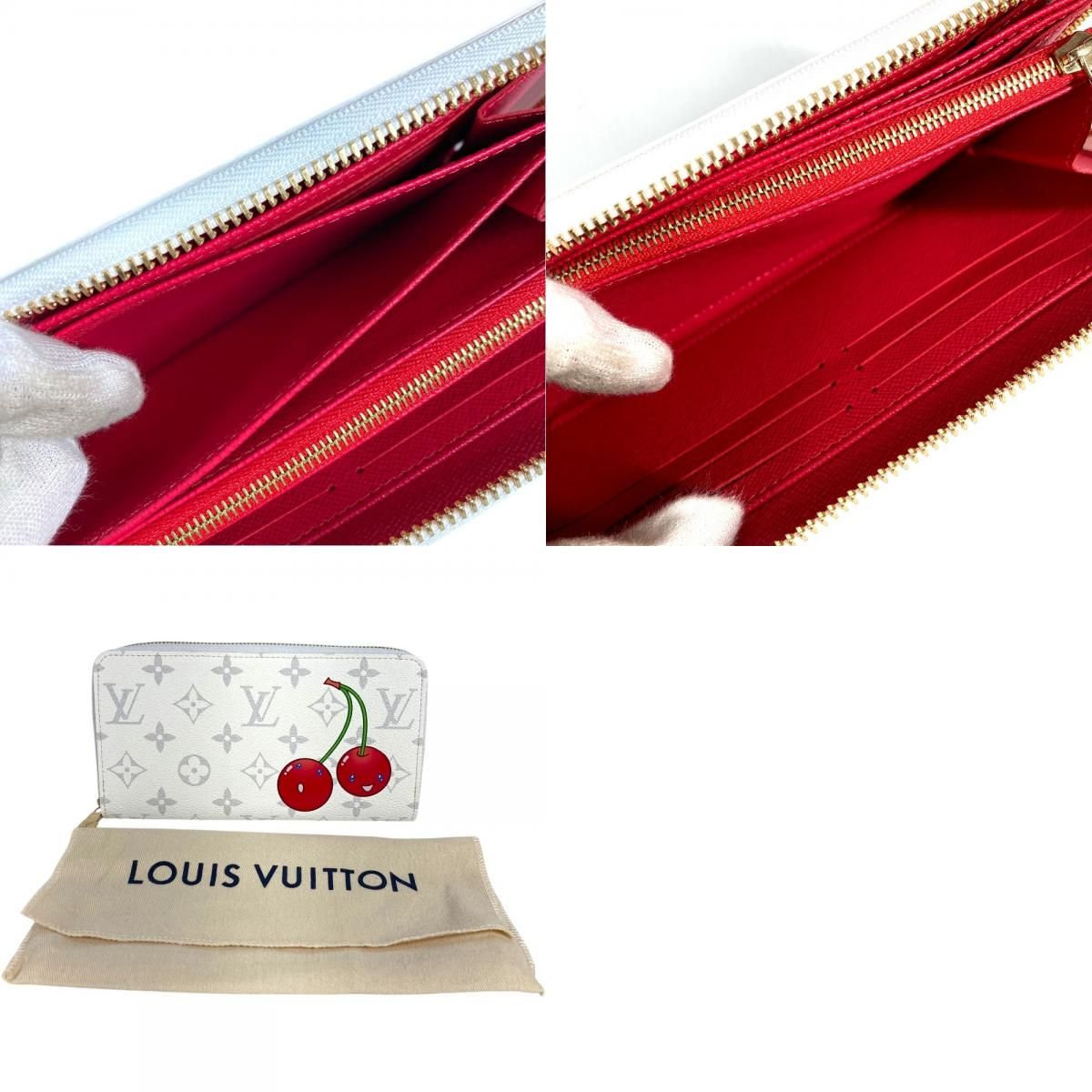 Louis Vuitton Wallet Zippy Monogram Canvas White — view 9