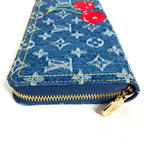 Louis Vuitton Wallet LV TM Zippy Blue — view 4