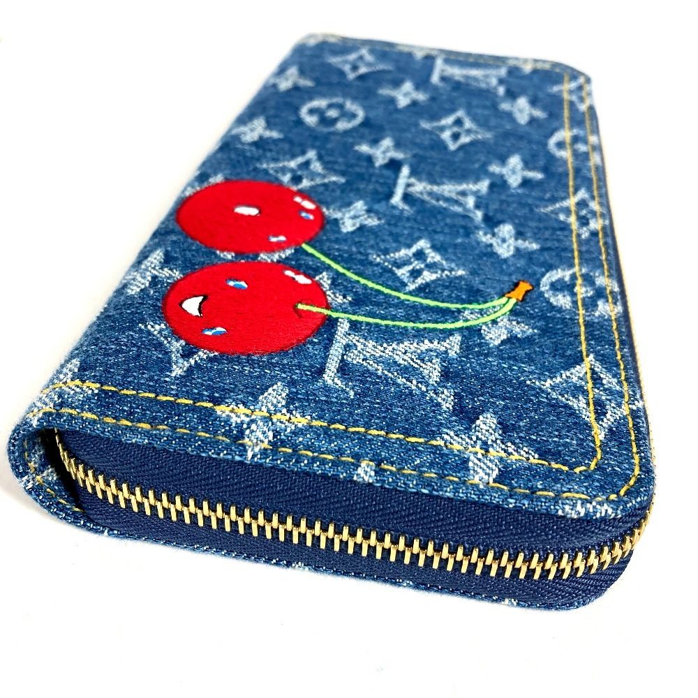 Louis Vuitton Wallet LV TM Zippy Blue — view 3