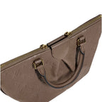 Louis Vuitton Handbag Mazarine PM Monogram Empreinte Leather Taupe Light Brown — view 6