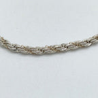 Tiffany & Co Bracelet Silver Gold Twist Chain Combination — view 2