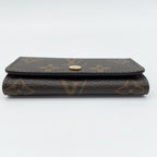 Louis Vuitton Key Case Key Ring Multicles 4 Brown Monogram Gold Key Holder — view 3
