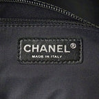 Chanel Paris Biarritz Tote Black Silver — view 6