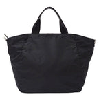 Prada Tote Shoulder Bag 2-Way Nylon Black Logo Large — view 2