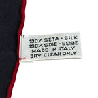 Louis Vuitton Scarf Silk Carre 90 Chemin Fuzan by Andre Putman Red Black — view 4