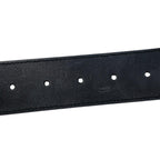 Gucci Belt GG Emblem Wide Leather Double Black Gold — view 7