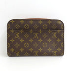 Louis Vuitton Orsay Monogram Clutch Brown Gold — view 2