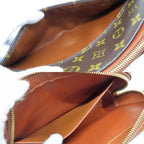 Louis Vuitton Orsay Monogram Clutch Brown Gold — view 7