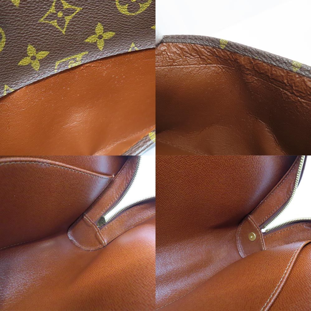 Louis Vuitton Orsay Monogram Clutch Brown Gold — view 8