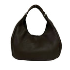 Bottega Veneta Intrecciato Leather Shoulder Bag Semi Tote Brown — view 3