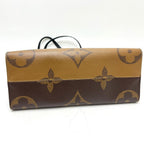 Louis Vuitton Tote On The Go Monogram Reverse Canvas Brown — view 5