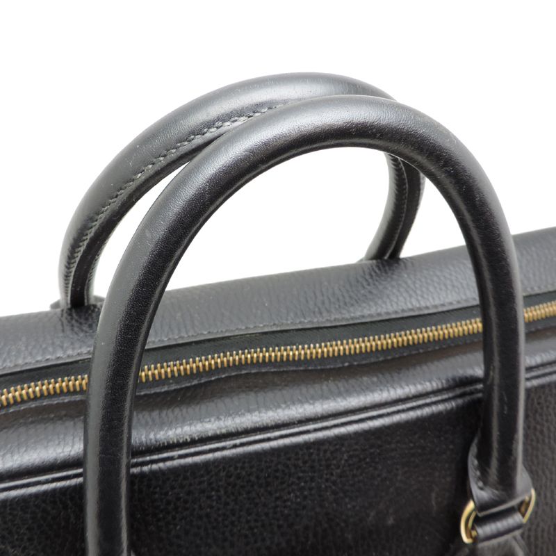 Hermes Boston Bag Travel Bags Black — view 5