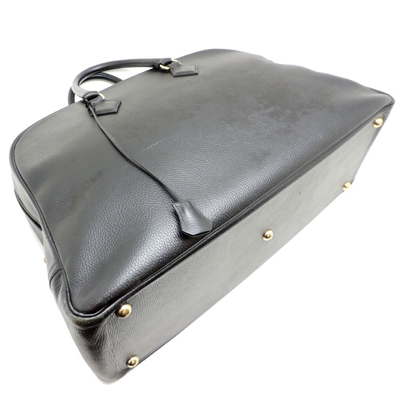 Hermes Boston Bag Travel Bags Black — view 3