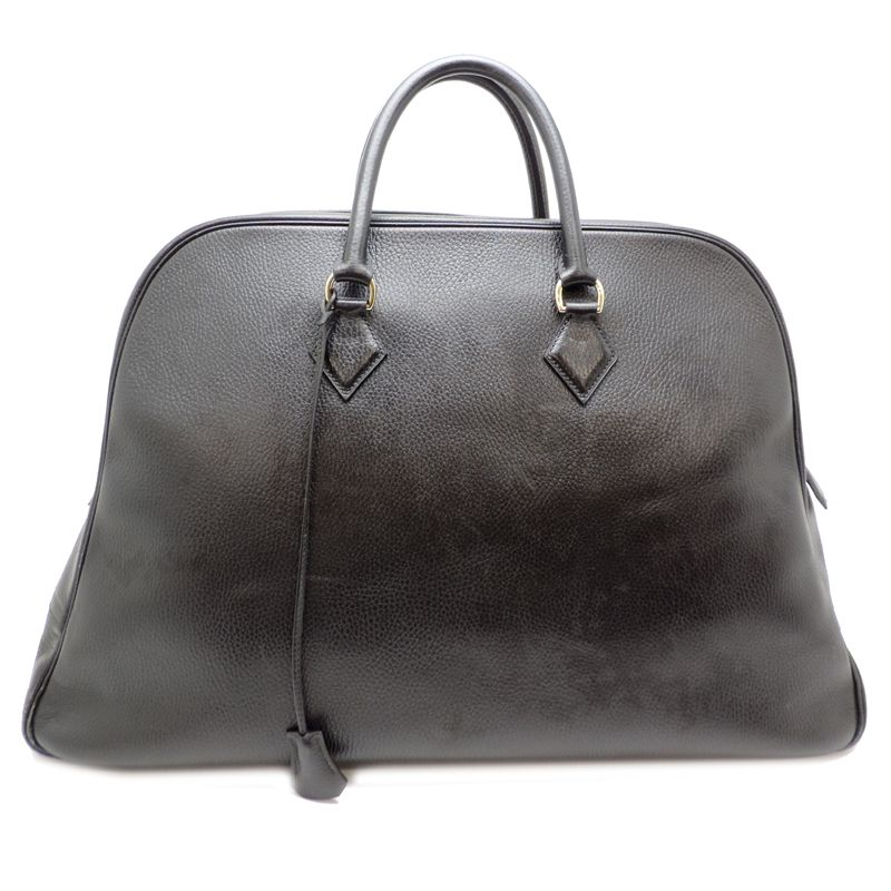 Hermes Boston Bag Travel Bags Black