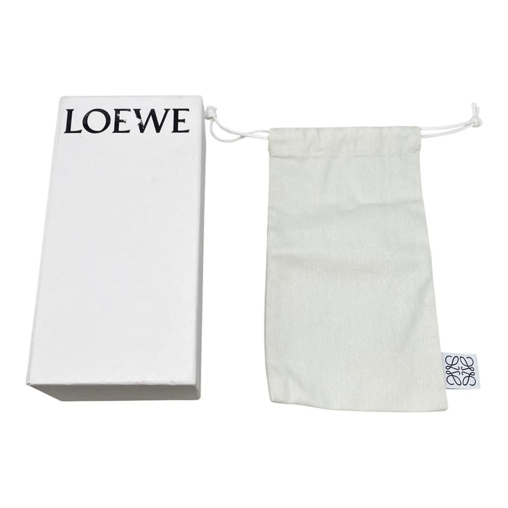 Loewe Bracelet Anagram Logo 110.10.024 Calfskin Black Brown Silver — view 9