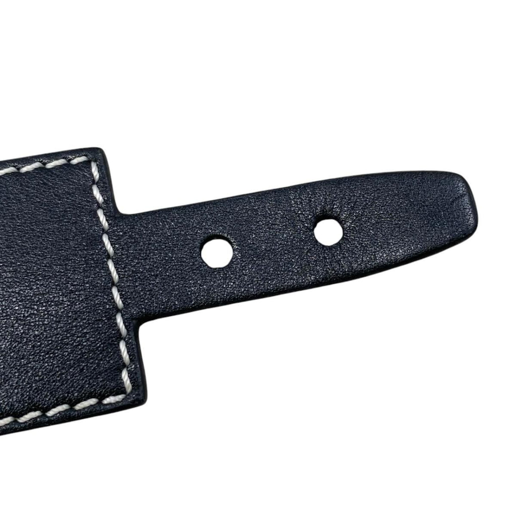 Loewe Bracelet Anagram Logo 110.10.024 Calfskin Black Brown Silver — view 6