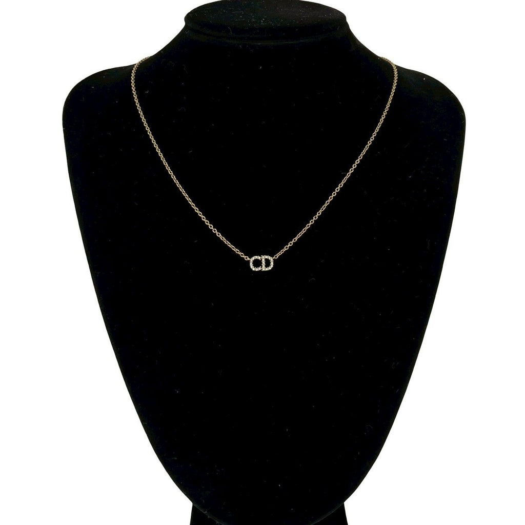 Dior CD Logo Pendant Gold — view 2
