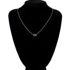 Dior CD Logo Pendant Gold — view 2