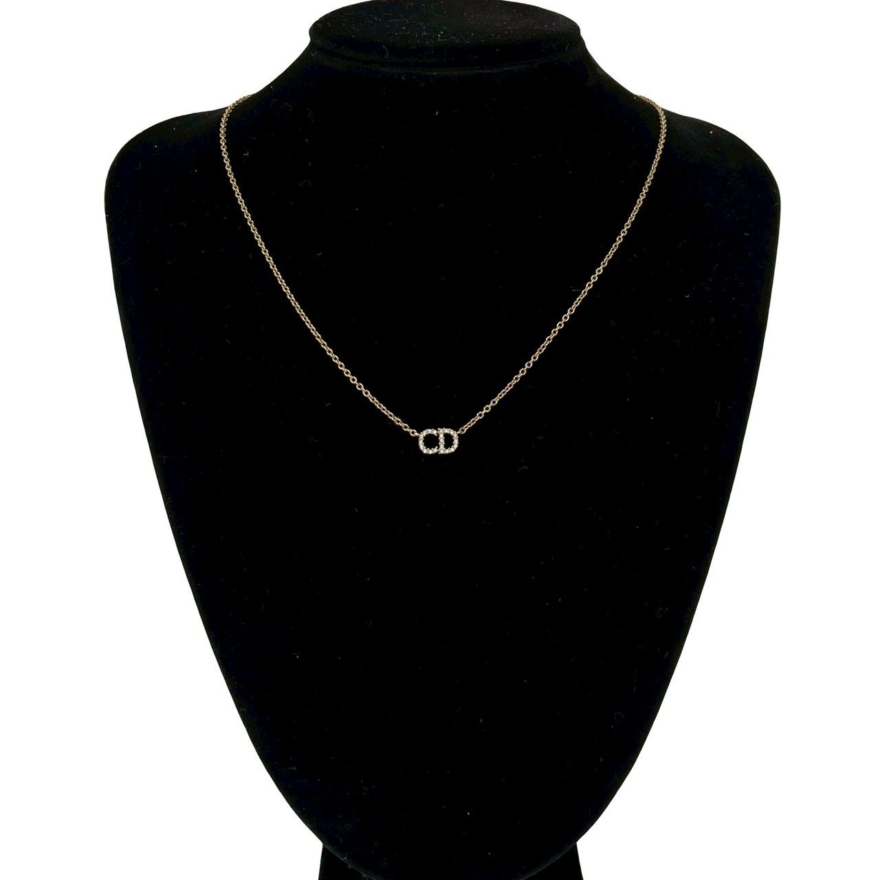Dior CD Logo Pendant Gold — view 2