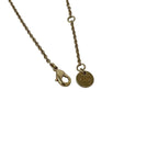 Dior CD Logo Pendant Gold — view 4