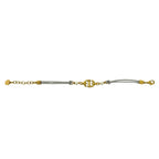 Dior Box Navy Pearl Bracelet Gold — view 6