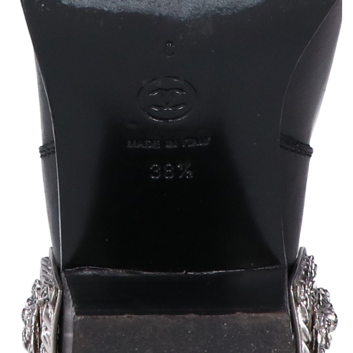 Chanel Camellia Lion Buckle Long Boots — view 7
