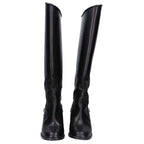 Chanel Camellia Lion Buckle Long Boots — view 2