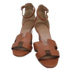 Hermes Legend Gold Sandals
