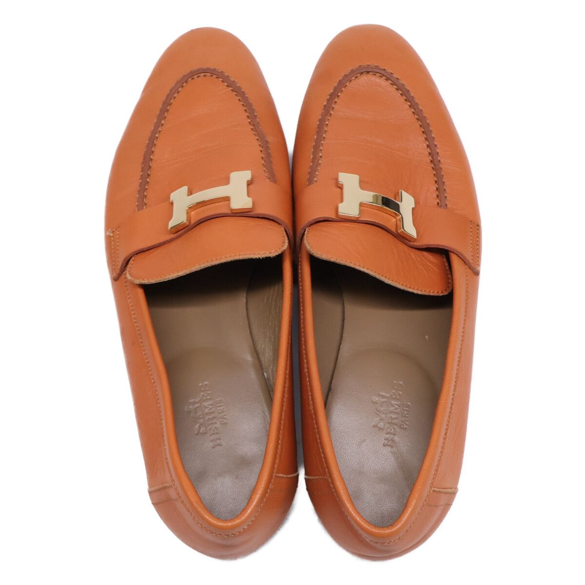 Hermes Buckle Loafers — view 5